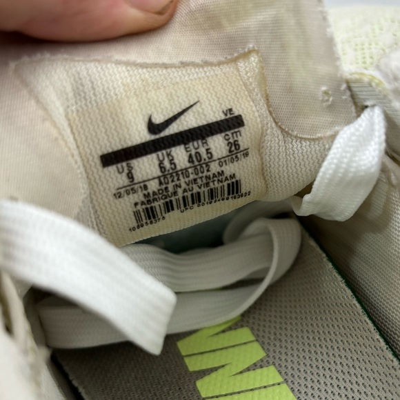 Nike Air Zoom Pegasus 36 “Barely Volt” Women’s Size 9 White / Green / Pink - Picture 11 of 12